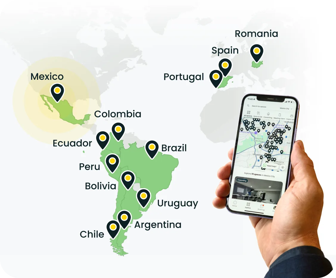 Placeholder del mapa